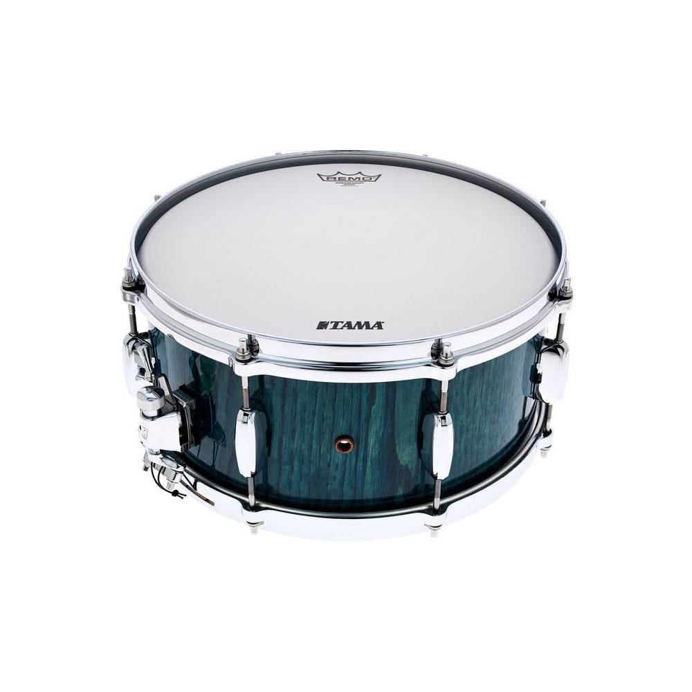 Tama TWS1465-LIC Star Walnut snare Light Indigo Japanese Chestnut 14 x 6.5