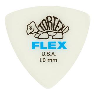 Dunlop Tortex Flex Triangle plectrums 1.00 mm (6 stuks)