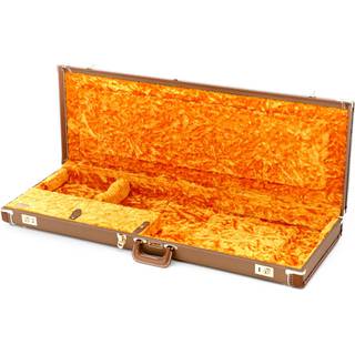 Fender koffer voor Jazzmaster en Jaguar bruin-goud