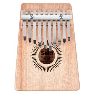 Sela SE 240 Kalimba Mahogany 10 Natural met beschermhoes