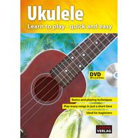 Cascha HH 1302 EN Ukulele - Learn to play quick and easy