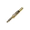 Adam Hall 7905 6.3mm jack stereo male kabeldeel goud