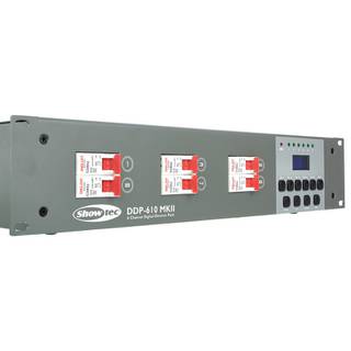 Showtec DDP-610S 6-kanaals digitaal dimmerpack schuko