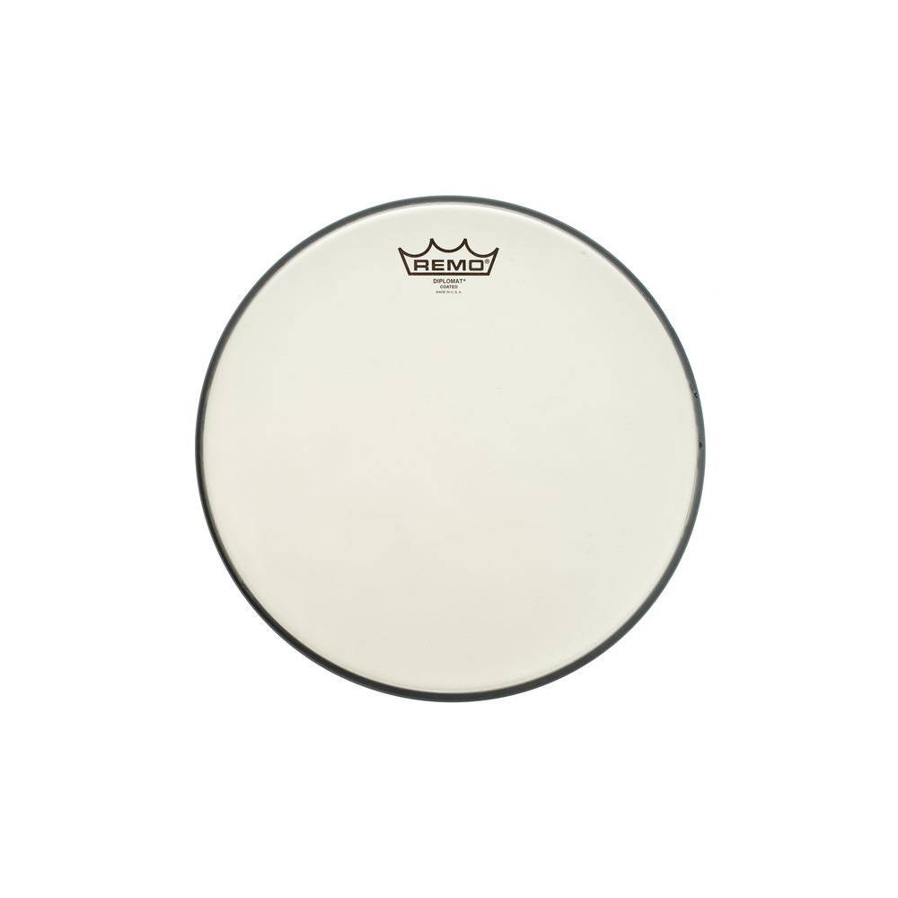 Remo BD-0112-00 Diplomat Coated 12 inch tom- en snarevel wit
