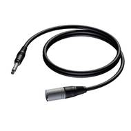 Procab CAB724 XLR male - jack 6.3mm male stereo 3.00 meter