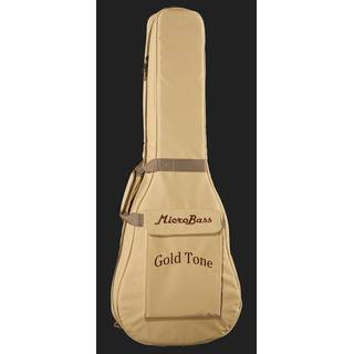 Gold Tone M-BASS25/FL/L linkshandige fretloze Microbass + gigbag