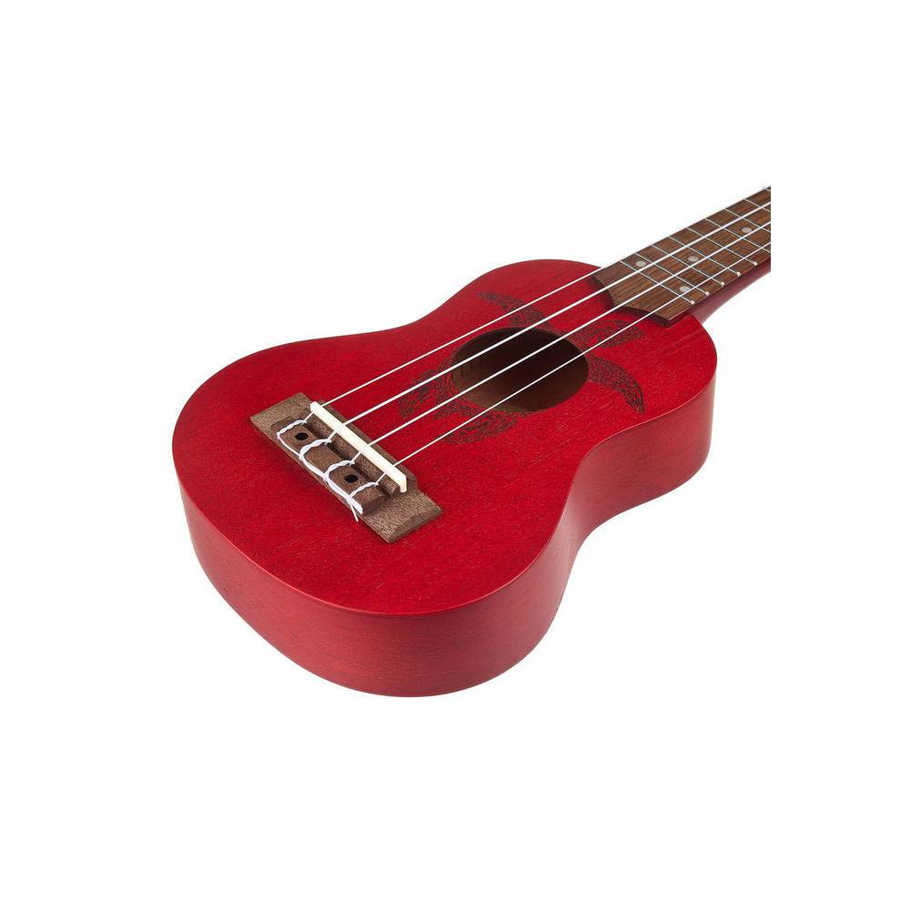 Ortega Keiki series K1-RD sopranino ukelele rood