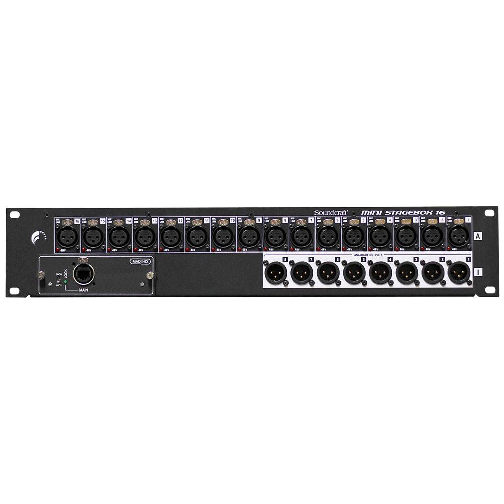 Soundcraft Mini stagebox 16R digitale snake