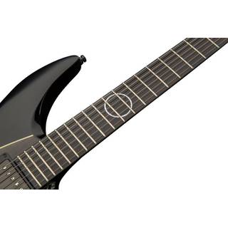 Framus D-Series Devin Townsend Stormbender Solid Black High Polish elektrische gitaar met gigbag