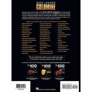 Hal Leonard - Bass Lesson Goldmine: 100 Rock Lessons