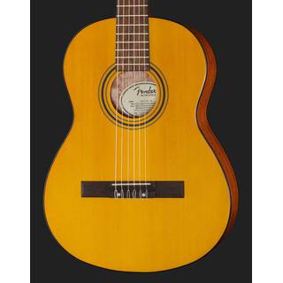 Fender ESC-80 Educational Series Vintage Tint 3/4 klassieke gitaar met tas
