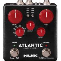 NUX Atlantic Delay & Reverb stereo effectpedaal