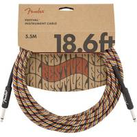 Fender Festival Cables Rainbow R/A instrumentkabel 5.5m