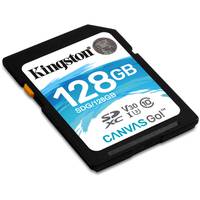 Kingston SDG/128GB SDXC Canvas Go 90R/45W CL10 V30