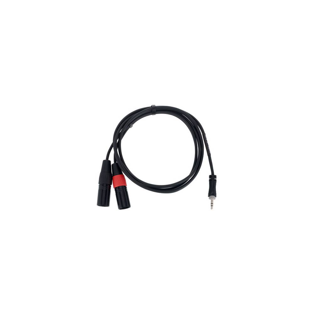 Cordial EY1.5WMM Elements verloopkabel 3.5mm TRS jack - 2x XLR male 1.5 meter