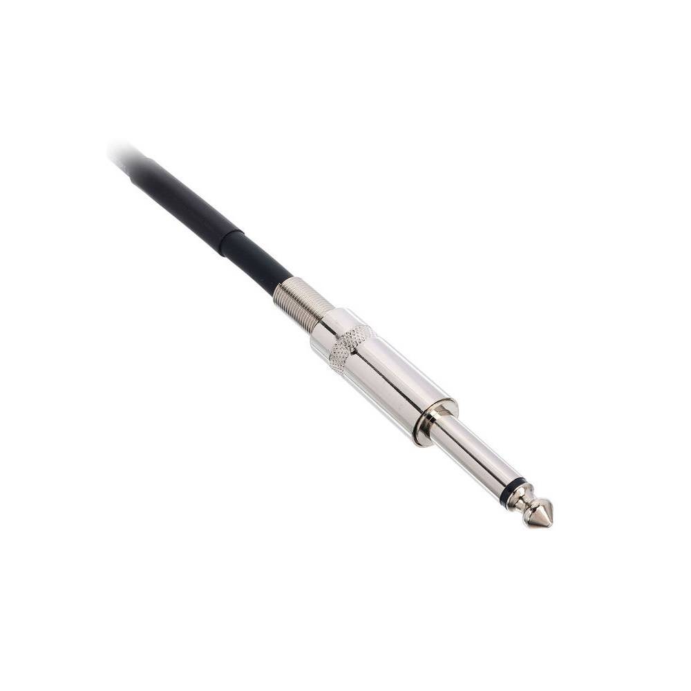 Cordial EI6PP Elements instrumentkabel 2x rechte 6.3mm TS jack - 6m zwart
