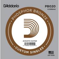 D'Addario PB020 losse snaar voor akoestische westerngitaar