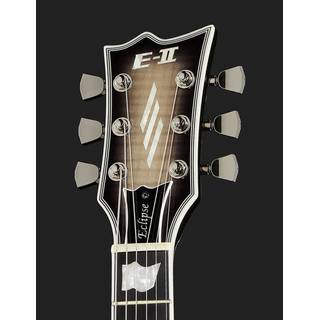 ESP E-II Eclipse Full Thickness Black Natural Burst met koffer