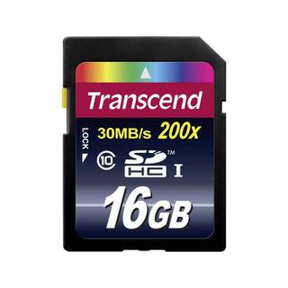 Transcend 16GB SDHC card (Class 10)