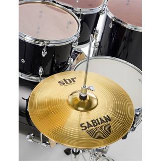 Pearl EXX725SBR/C31 Export Jet Black drumstel incl. bekkenset