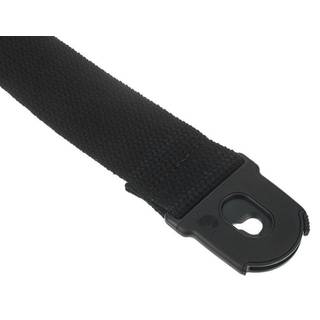 D'Addario 50CTPL00 gitaarband Planet Lock katoen zwart