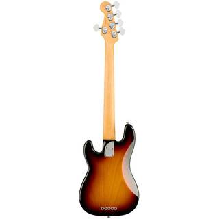 Fender American Professional II Precision Bass V RW 3-Color Sunburst 5-snarige elektrische basgitaar met koffer