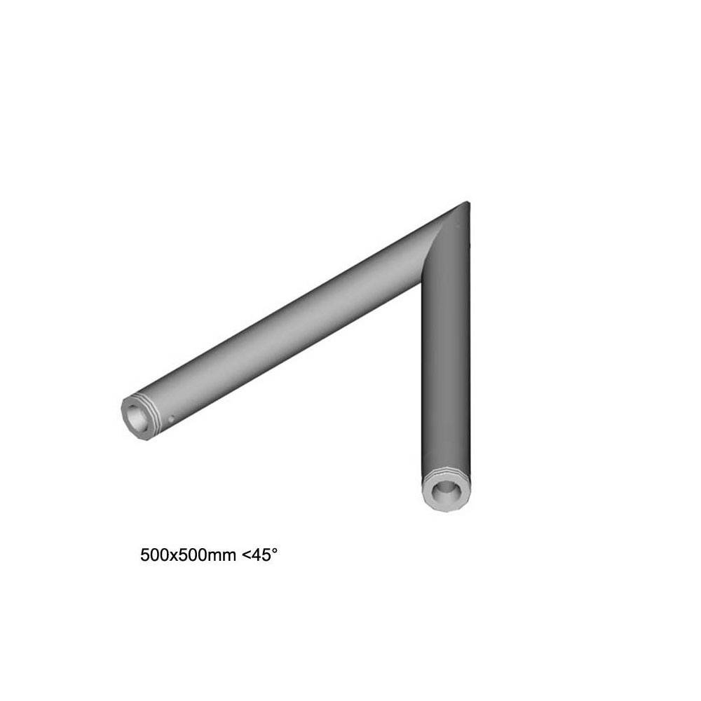 Duratruss DT 31 L45 45 graden hoek 50cm
