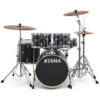 Tama IE58H6W Imperialstar Black Oak Wrap 5d. drumstel