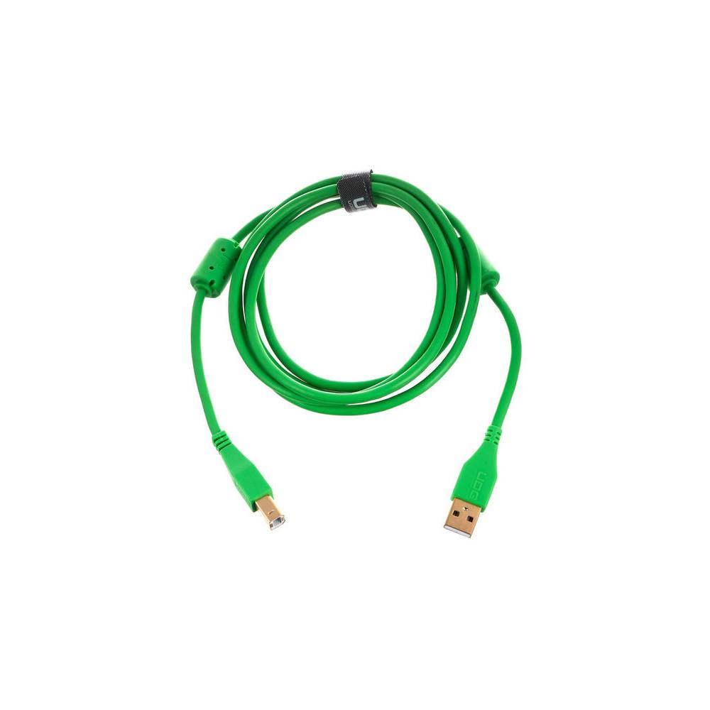 UDG U95002GR audio kabel USB 2.0 A-B recht groen 2m