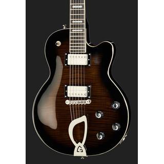 Guild Aristocrat HH Trans Black Burst elektrische gitaar met chambered body