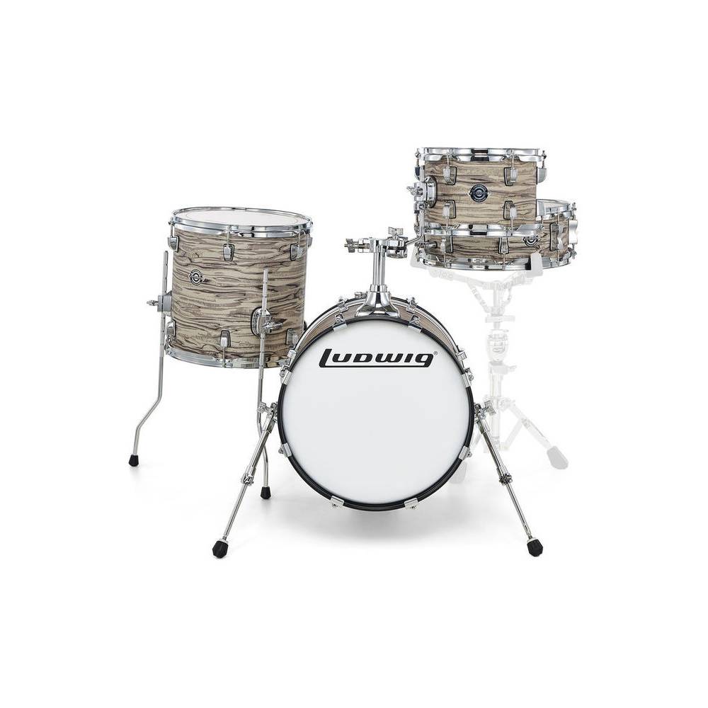 Ludwig Breakbeats by Questlove shellset Sahara Swirl