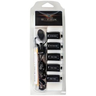 SkyGel E-Trix Drum Trigger complete set Onyx Black