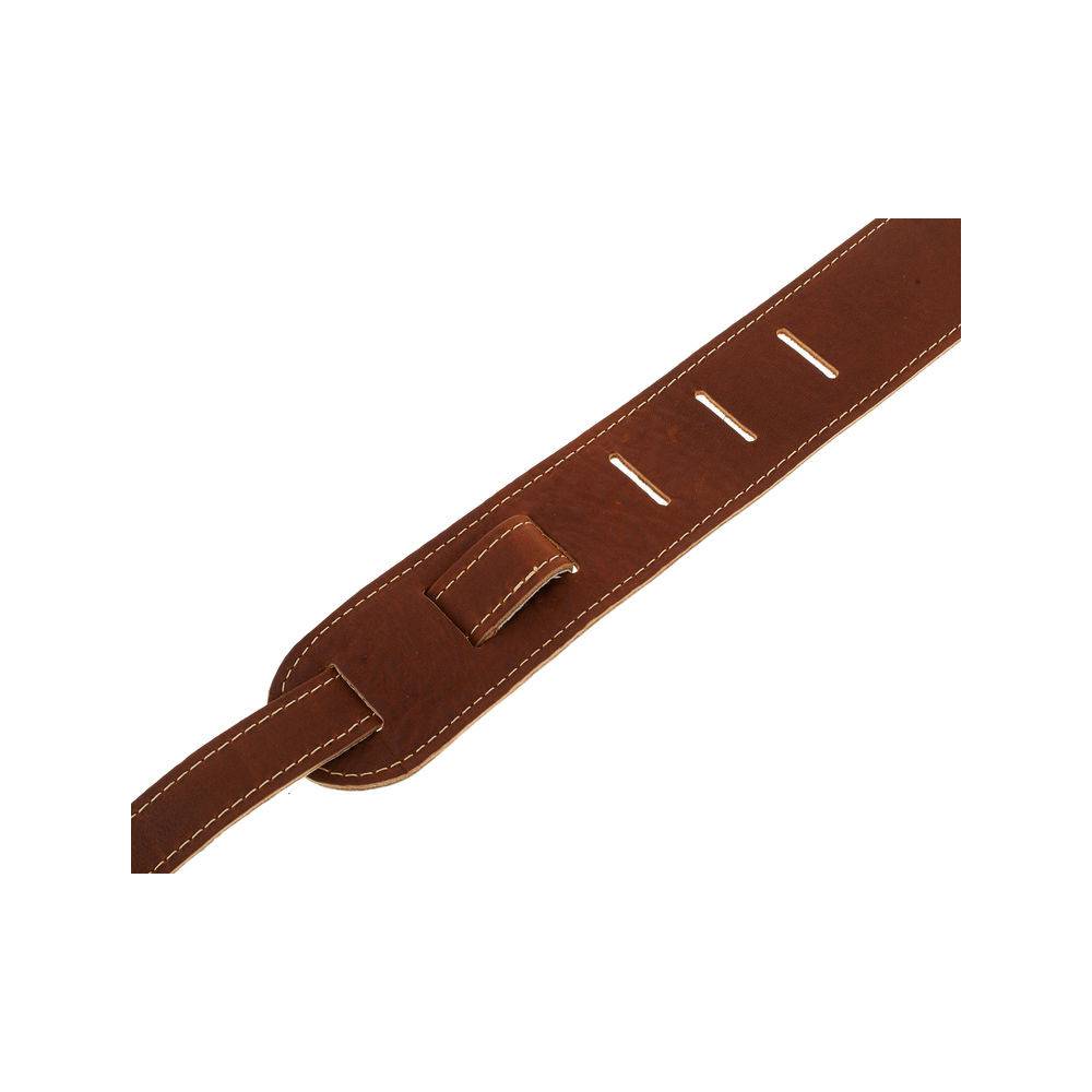 Fender Ball Glove leren gitaarband bruin