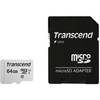 Transcend 300S microSDXC/SDHC 64GB met adapter