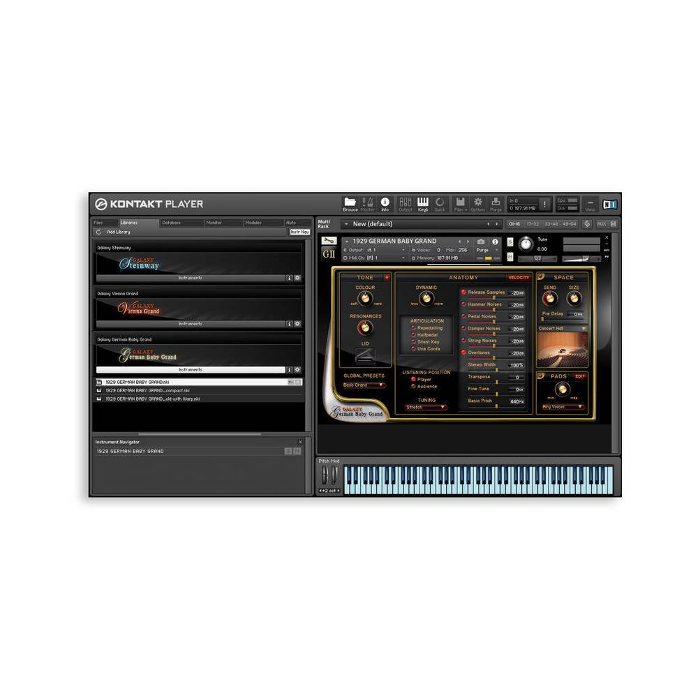 Best Service Galaxy II Pianos (download)