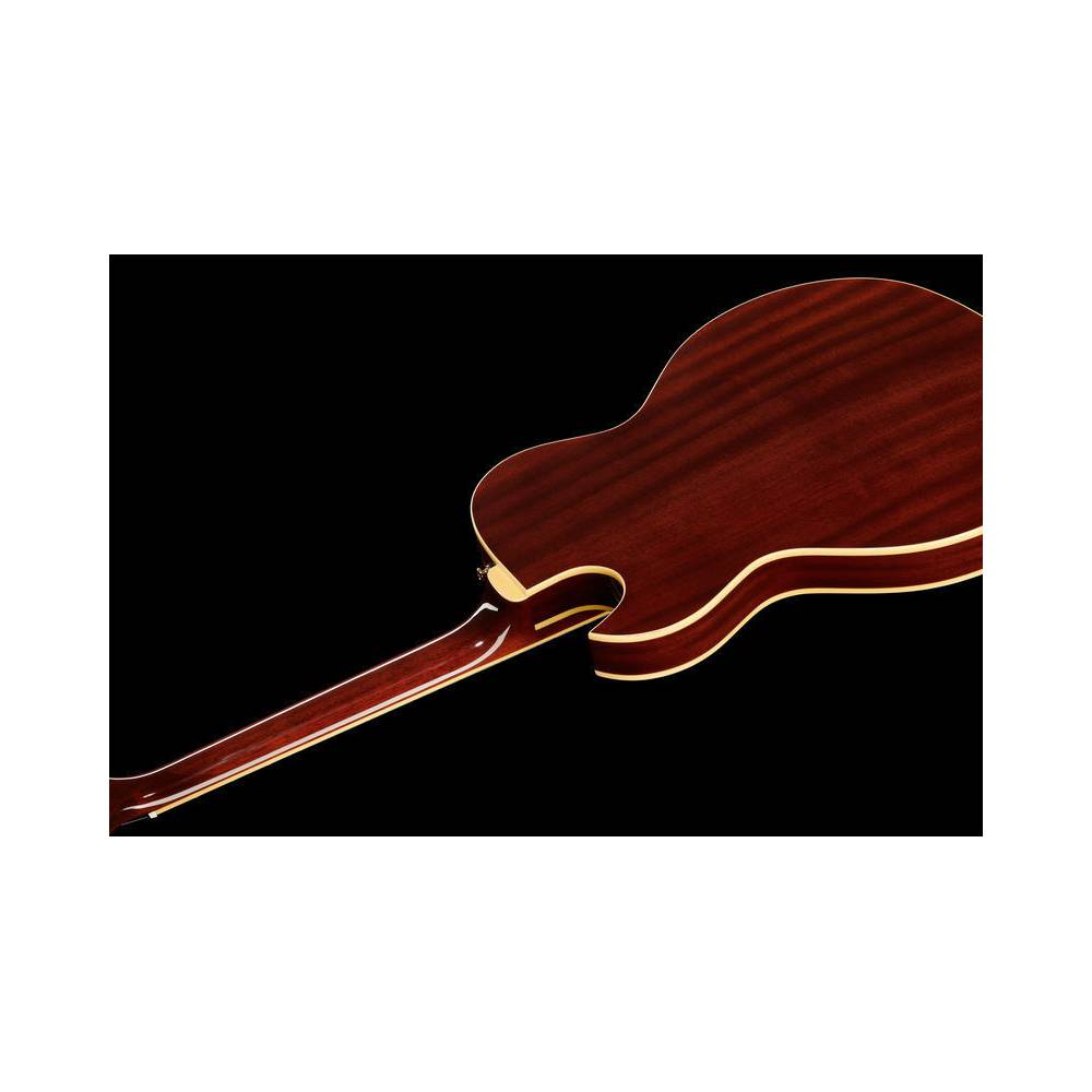 Guild Newark St. Collection Starfire II ST Dynasonic Royal Brown semi-akoestische gitaar