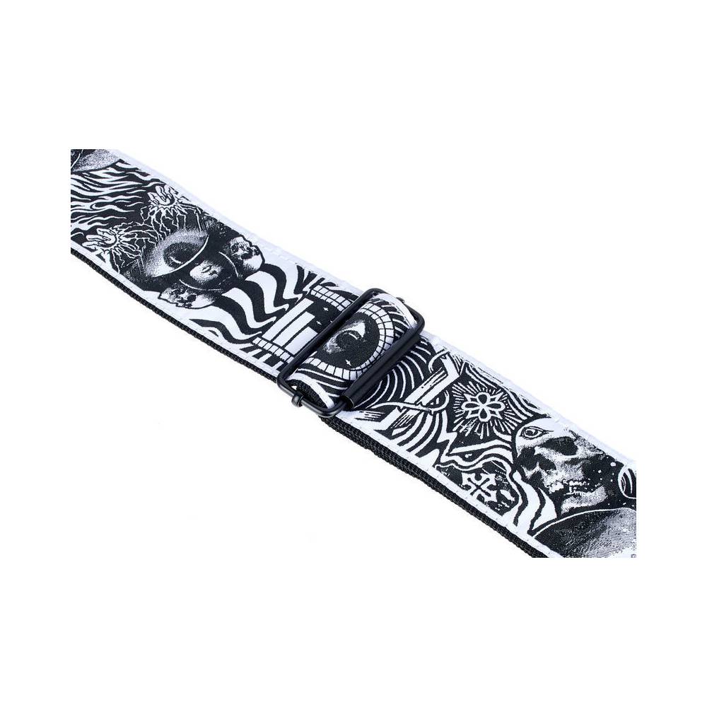 Dunlop ILOVEDUST Jacquard Strap ILD04 Skulls