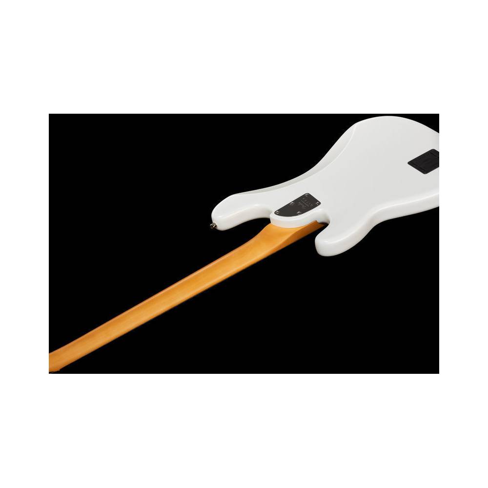 Fender American Ultra Precision Bass Arctic Pearl MN met koffer