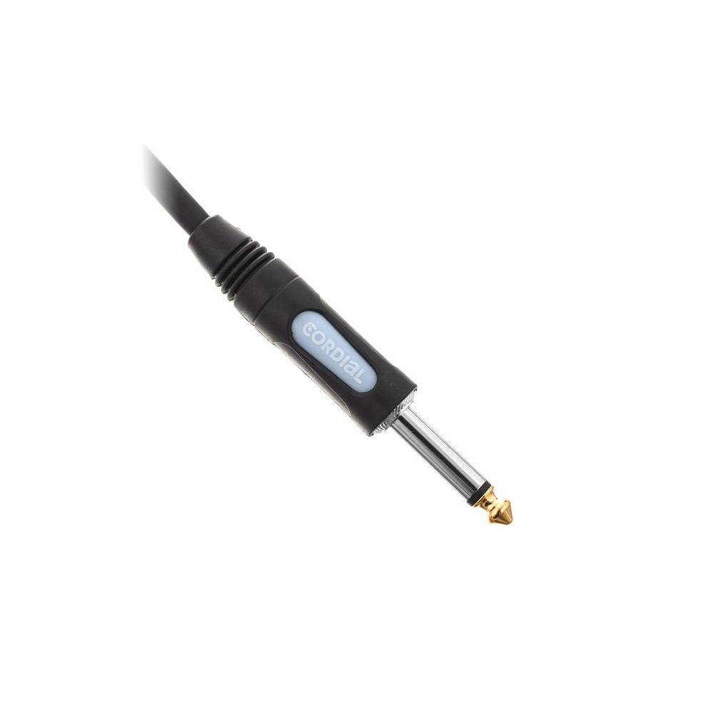 Cordial CCFI0.3PP Intro 6.3mm TS jack instrumentkabel 0.3m