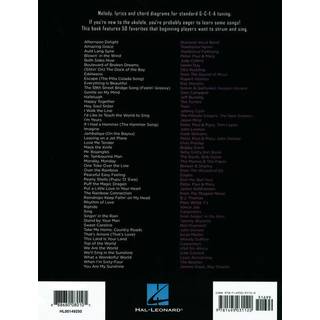 Hal Leonard First 50 songs you should play on ukulele songboek voor ukelele