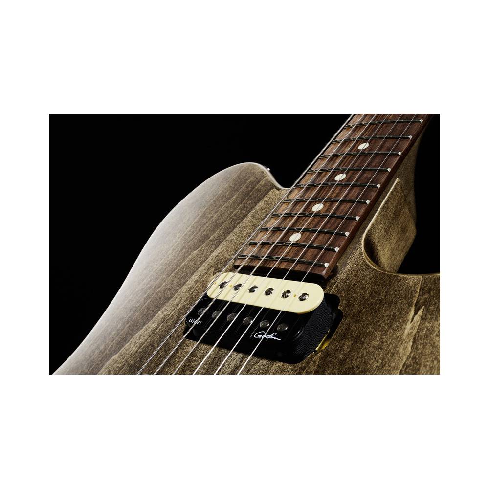 Godin Radium Carbon Black RW elektrische gitaar met gigbag