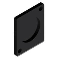Procab VCD10 Blindplaatjes voor D-hole (10 stuks)