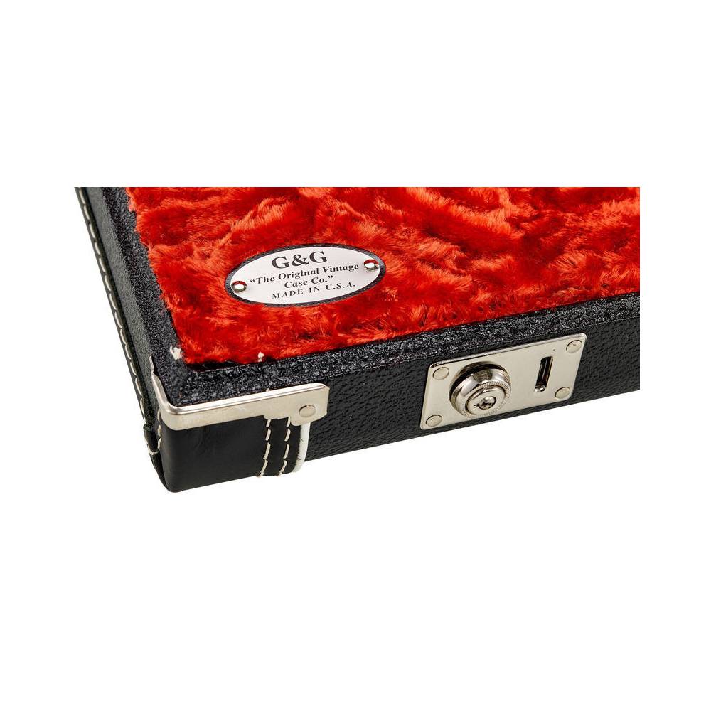 Fender Deluxe Hardshell Case Black Orange