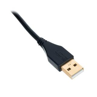 UDG U95001BL audio kabel USB 2.0 A-B recht zwart 1m