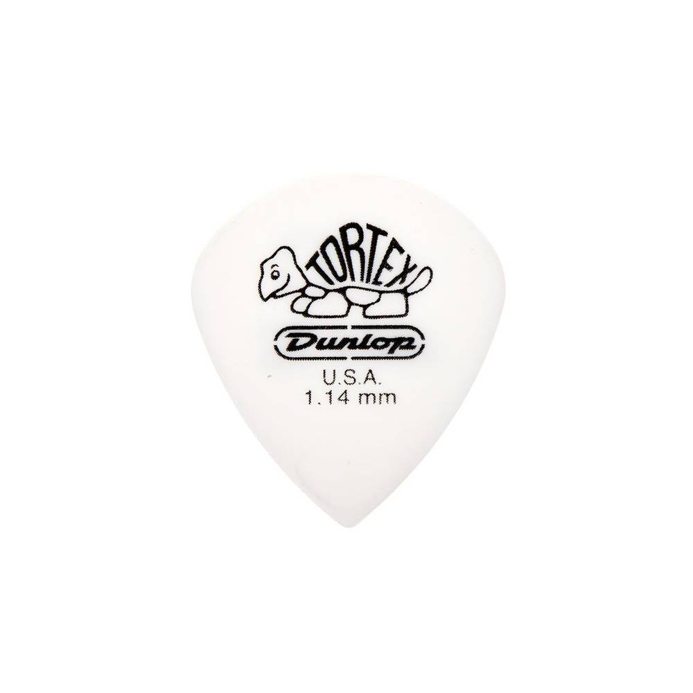 Dunlop Tortex Jazz III 1.14mm 12-pack plectrumset wit