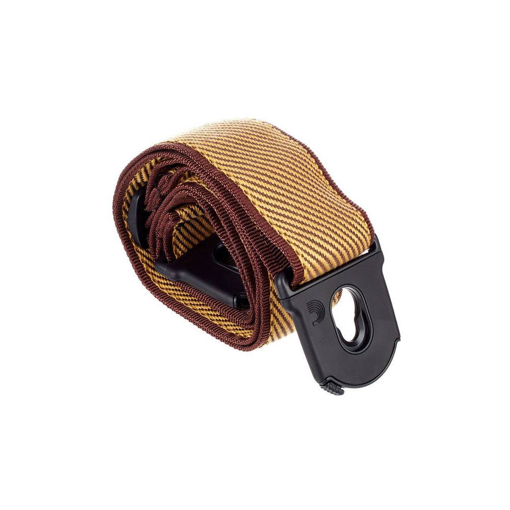 D'Addario 50PLB06 Planet Lock gitaarband tweed