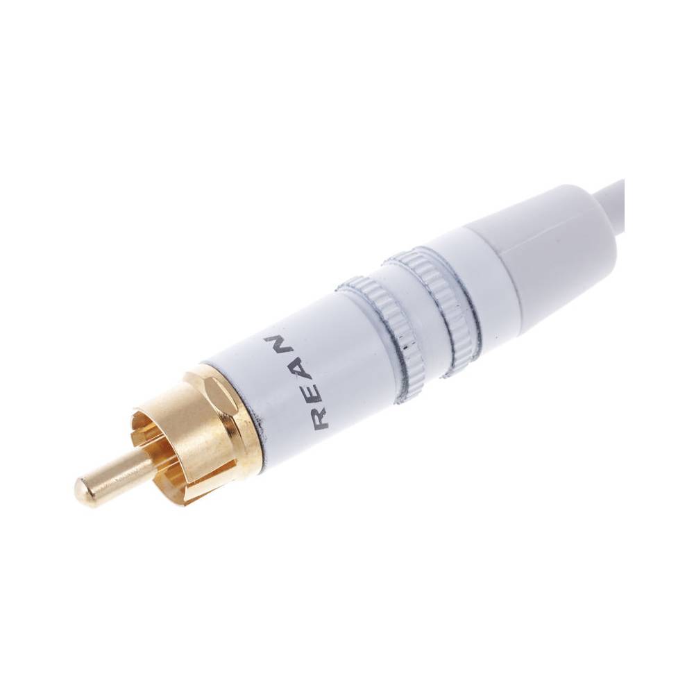 Cordial CFU6MC-SNOW Intro verloopkabel 2x XLR male - 2x RCA male 6m wit