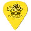 Dunlop 412P073 Tortex Sharp Pick 0.73 mm plectrumset (12 stuks)