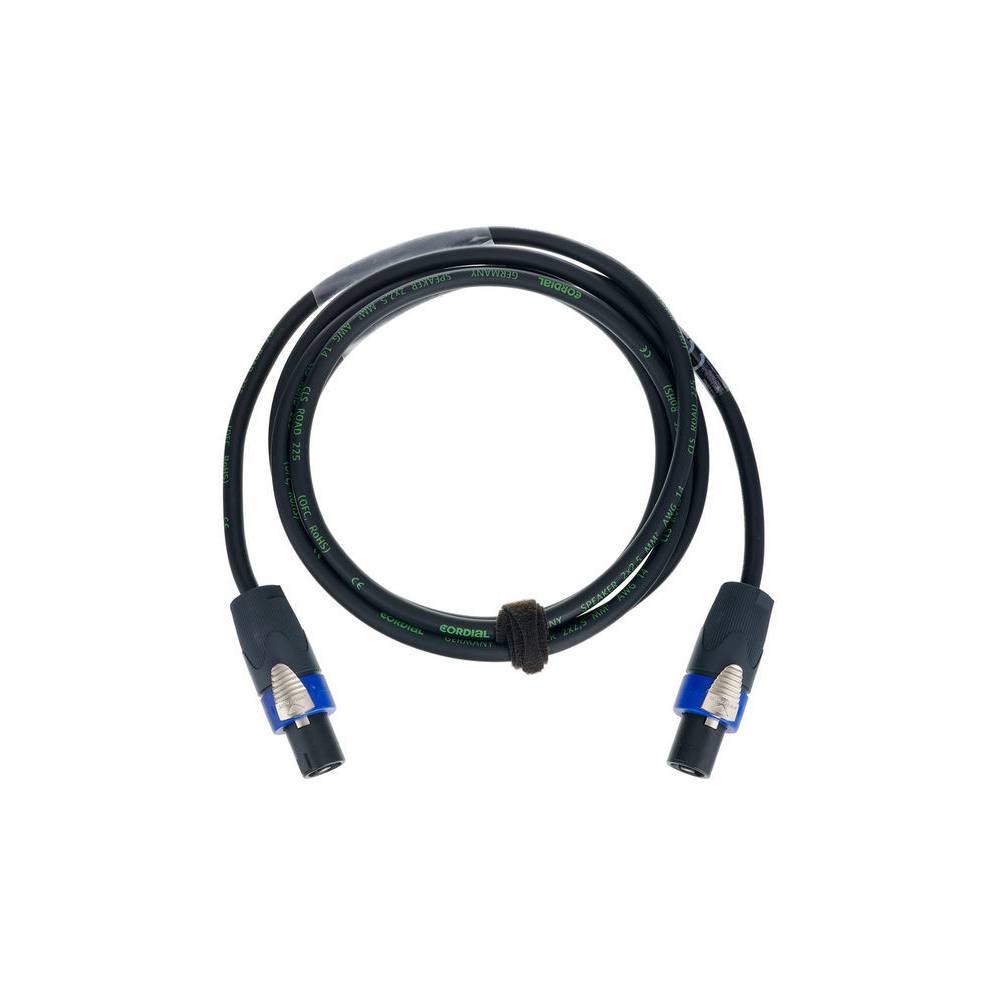 Cordial CRL2.5LL ENCORE speakon 4p (2 aangesloten) speakerkabel 2.5 meter