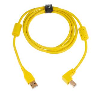 UDG U95005YL audio kabel USB 2.0 A-B haaks geel 2m